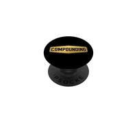 Compounding Financial Freedom Side Hustle FIRE Finance PopSockets Adhesive PopGrip