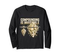 Compounding is Invisible Wealth Building Long Sleeve T-Shirt