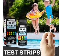 Comprehensive 100 Pcs Water Test Strips Kit for Fish Tanks Monitor Essential Parameters for Aquatic Life