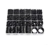 Comprehensive 1020pcs Nitrile Rubber O Ring Kit for Air Conditioning and Engine Repairs (1020PCS)