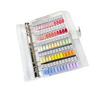 Comprehensive 120 Color Nail Sample Catalog Removable Nail Tips for Color Comparison and Organization