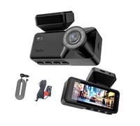 Comprehensive 4K Hurry Register with Strengthened Shadowy Execution Wide Corner Observing and Automatic Video Hook Feature for Accident Evidence G Transducer Dashcam