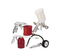 Comprehensive 5 Piece Air Tool Kit By Einhell For All Your Inflation And Spraying Needs