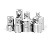 Comprehensive 7Piece Socket Adapter Collection Rotating Joint Sleeve for Furniture Assembly Appliance Maintenance Tasks Easy Installation