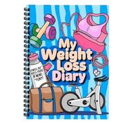 Comprehensive Body Measurement Diary Featuring Nutrition Activity Records and Health Trackers