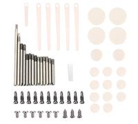 Comprehensive Clarinet Repair Tools Kit with Sturdy Metal Screws and Maintenance Accessories | Ideal for Woodwind Instrument Restoration and Long-lasting Use