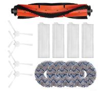 Comprehensive Cleaning Set for IMOU RV2 Vacuum Filter, Main Brush, Side Brushes, and Mop Cloth for Spick and Span Floors