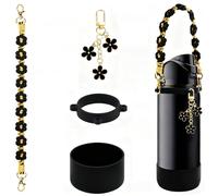 Comprehensive Compatible Owala Accessory Kit: Silicone Boots for 24oz & 32oz Bottles, Water Bottle Grip Tape, Bottle Seal Ring, Replacement Cap, Charms, Compatible with Owala FreeSip