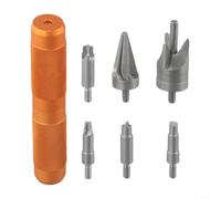 Comprehensive Deburring Tool Set with Detachable Handle and Six Different Bits, for Primer Pocket Cleaning Tasks