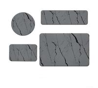 Comprehensive Diatom Mud Pad Absorbent Solution for Coffee Machines and Utensils Stylish and Functional for Any Home Environment (Deep Grey A)