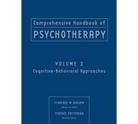Comprehensive Handbook of Psychotherapy, Cognitive-Behavioral Approaches