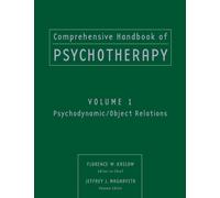 Comprehensive Handbook of Psychotherapy, Psychodynamic / Object Relations