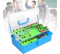 Comprehensive Junior Physics Electromagnetism Experiment Kit, 58 Kinds & 86Pcs Circuit Lab Set With Wiring Diagrams For Series/Parallel, Ohm’s Law & Ampere’s Principle Learning