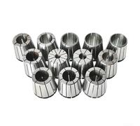Comprehensive Machining Accessory for CNC Collet Set Featuring Sizes from ER11 Through to ER40 (12pcs ER40(1/8-1-1/8))