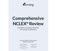 Comprehensive NCLEX Review: 3rd Edition Including NextGen Instructions & Questions: (2023 NCLEX® test plan, full-color, content + NCLEX® practice ... nursing cheat sheets) (Must-Have NCLEX Prep)