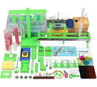 Comprehensive Physics Experiment Kit - Force Equilibrium, Friction, Pressure & Electromagnetism Full Set for Science Labs