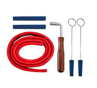 Comprehensive Piano Tuner Package with Muting Block Felt Strips and Wrench Metal Texture for Professional Grade Result Piano Adjusting Accessories