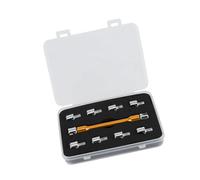 Comprehensive Spoke Wrench for Motorcycle Repair Covers 5.0 to 6.8mm Ranges Metal Construction Compact Storage Solution Professional Motorcycle Spoke Wrench Set for Adjusting Spokes Metal Construction