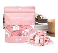 Compresse Towels - Absorbent Tissue 30 Pieces, Compressed Facial Towels Travel Washcloths | Towel Thicker Style Compressed Towel Large Size Coin Tissue Portable Washcloth Reusable For