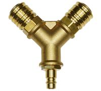Compressed Air Accessories Distributor Air Coupling Nozzle Plug Hose Y-Piece