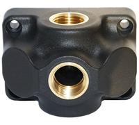Compressed Air Distributor / Wall Box / Air Distributor / Junction Box Various Designs (1 Way without Coupling )