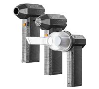 Compressed Air Duster-13000RPM Electric Air Duster, 3-Gear Adjustable Super Power Electric Air Duster, Mini Cordless Violent Turbo Fan Blower, Dust Blower for Computer, House, Outdoor and Car