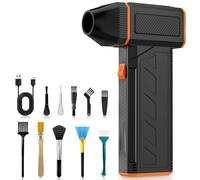 Compressed Air Duster,150000RPM Electric Air Blower Duster,3-Gear Adjustable Super Power Cordless Car Hoover for Computer, Keyboard, House, Outdoor and Car