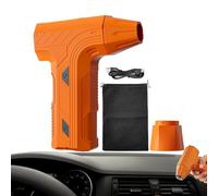 Compressed Air Duster | 80000RPM Handheld Low Noise 3 Speeds | Small Hand Held PC Air Blower Fan - for Home Office Studio PC Car Interior Camera