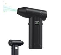 Compressed Air Duster Cleaner - Stepless Speed Regulation Blower, Industrial Duct Dry Fan, Keyboard Computer Cleaning, Speed Control Compressed Air Duster Can for Car Keyboard Pet Hair