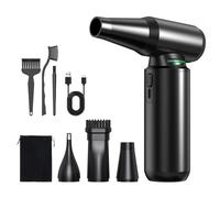 Compressed Air Duster - 300,000 RPM Electric Air Duster - with Brushless Motor, 3-Gear Adjustable Air Duster - for Keyboard, PC, Car and Home Cleaning (X20)