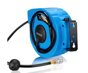 Compressed Air Hose Reel 1/4" 10m 12bar