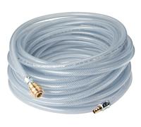 Compressed air hose with DN 7.2 coupling, 21 bar, 20 meter, 15 mm outer diameter