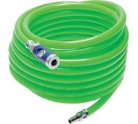 Compressed air hose with DN 7.2 safety coupling, 12 bar, 5 meter, 12 mm outer diameter