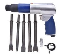 Compressed Air Impact Wrench, Spring Alloy Steel with 5 Shovel Heads Included, Durable Design - Powerful Torque, Energy Saving, Ideal for Automotive Repair and Industrial Use