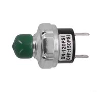 Compressed Air Pressure Switch 120-150PSI 1/4 NPT Male Thread AC110V Regulator for Air Suspension Pneumatic Tool Accessory