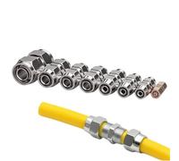 Compressed Air Quick Couplings Pack of 8 4-16 mm Heavy Duty Straight | Air Hose Connector for Trailer Brake Car Air Conditioning Flow Industrial Repair Maintenance