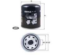 MAHLE Air Dryer Cartridge - AL26