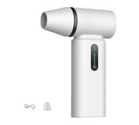 Compressed Duster,Rechargeable Cordless Electric Blower Turbo Fan,Handheld Cordless Min Blower,3 Gear Adjustable