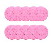 Compressed Face Sponge - Cotton & Wood Pulp Face Pads | Reusable Makeup Remover Cosmetic Sponges | Gentle Cleansers Suitable For Beauticians Skin Care Daily Use