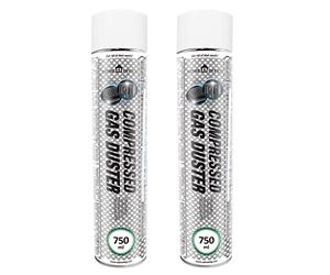 Compressed Gas Duster 2X AABCOOLING Home&Office 750ml K2, PC Cleaning Kit, Compressed Air, PC Air Duster, Electronics, Camera and Photo Cleaners, Accessories, PC Air Cleaner, PC Cleaner