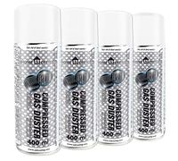 Compressed Gas Duster 4X AABCOOLING Home&Office 400ml - Computer Duster Can for PC, Keyboard Cleaner, Compressed Air for Electronics, Cameras and Photo Equipment