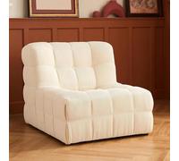 Compressed Sofa, Lazy Square Sofa, Single Leisure Chair, Corduroy Fabric, Soft Floor Sofa Chair, Suitable for Living Room, Bedroom, Office, etc B