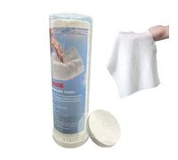 Compressed Towel, 20 Pieces of Portable Washing Wipes - Compressed Towels 28 x 24 cm for Face - for Skin Face Hands Makeup Daily Use Bathroom Travel Hotel Camping and Cleaning