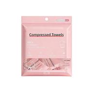 Compressed Towel Tablets | 6 Pieces Soft Wipes | Compressed Cotton Toiletry | For Women Men Travelers Hotel Resort Camping Gym Hiking Beach Travel Road Living Room