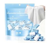 Compressed Towels,Disposable Face Towel,Large Size Disposable Face Compressed Towel,Ultra Soft Portable Washcloths Tablets Reusable for Travel, Camping, Hiking,Sport,Beauty,Home Hand Cloths (2PC)