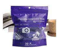 Compressed Wipes, Compact Towels with Strong Absorption, Face Cloths for Hygiene, Skin Friendly, Easy Carry Feature, Beauty Tool, Practical Accessory for Spa Use 6.3x5.91 Inches