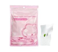 Compressed Wipes in Tablets - 100 Pieces Mini Portable Individually Wrapped, Compressed Bath Towel for Home and Hotel | for Bedroom Office Gym Hiking Sports and Holidays