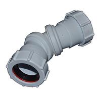 Compression 40mm Waste Adjustable Bend