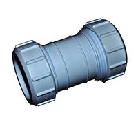 Compression 40mm Waste Pipe Coupling
