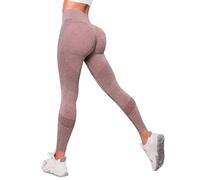 Compression Anti Cellulite Leggings for Women 3D Lipedema Slimming Scrunch Bums High Waist Seamless Tummy Control Butt Lift Leggings for Running Gym Yoga and Fitness (Pink, M)
